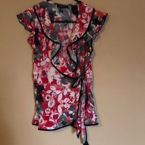 Wrap blouse